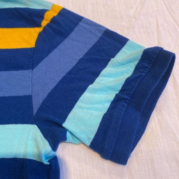 Boys Children's Place Short Sleeve Multi Coloured Polo Shirt Size Youth 7/8 - Picture 3 of 5